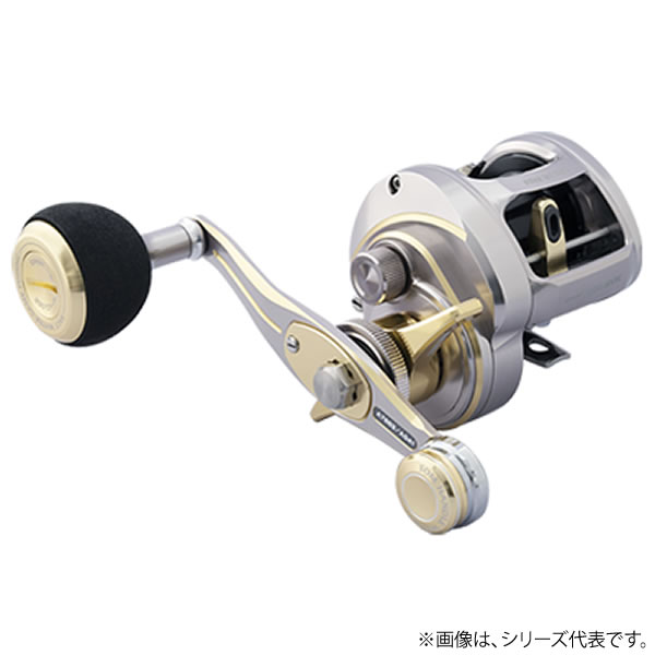 スタジオオーシャンマーク ブルーサファリ 35Hi/R-D/G(22) ダークシルバー／ゴールド 右ハンドル (ジギング・タイラバ リール)【送料無料】