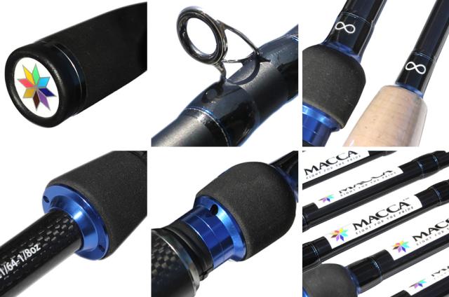 ハイドアップ マッカ HUMS-64L+ (ブラックバスロッド)(大型商品B)_1