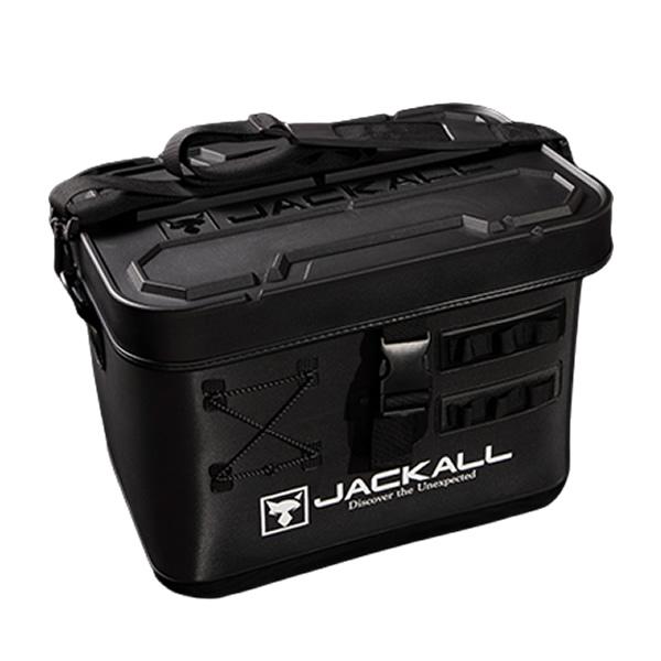 ジャッカル タックルコンテナR ブラック M(ロッドホルダー無) (EVAバッグ)