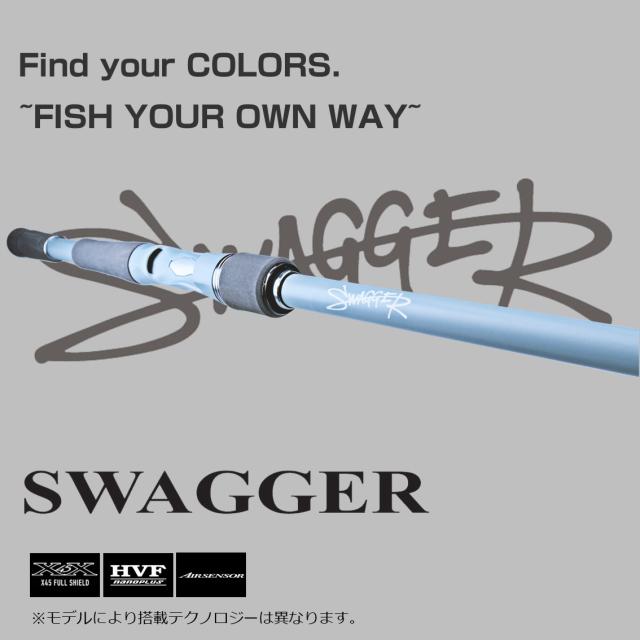 ダイワ スワッガー C66L-LM (Daiwa ブラックバス ロッド 竿 釣り)(大型商品A)_1