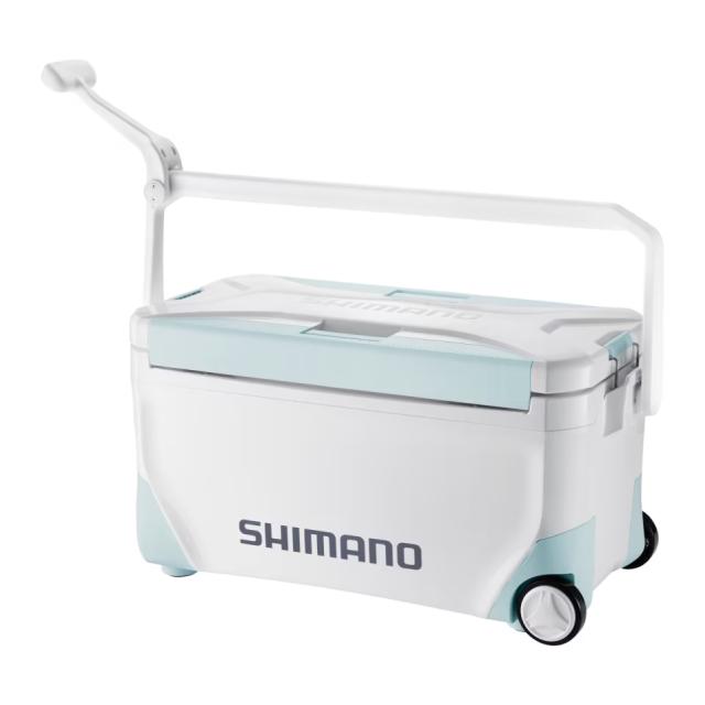 シマノ スペーザ ライト 25L キャスター付 Wインショアブルー NS-E25Y (クーラーボックス 釣り 中型)【送料無料】