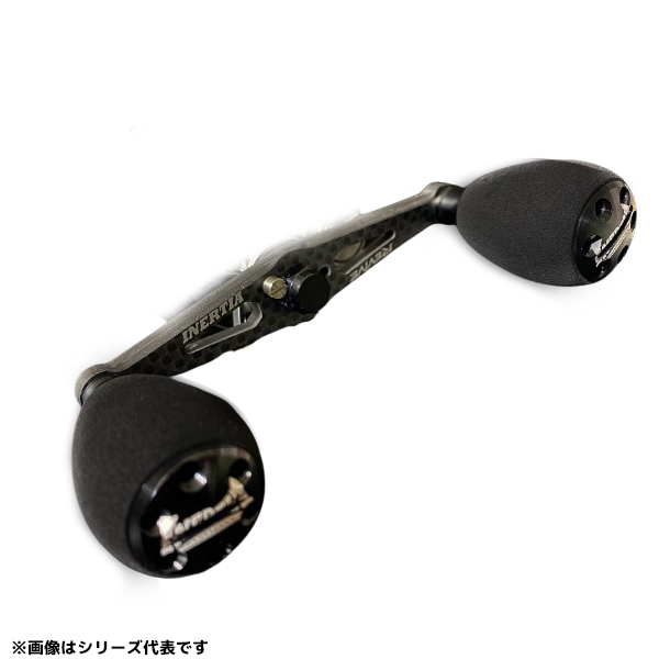 リバイブ イナーシャ カーボンハンドル アブダイワ 92mm ブラック R-IN92AD-BK (リール カスタムパーツ)【送料無料】