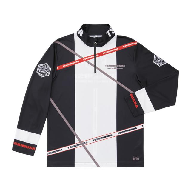 釣武者 バリージップシャツ I01701 (フィッシングシャツ Tシャツ)