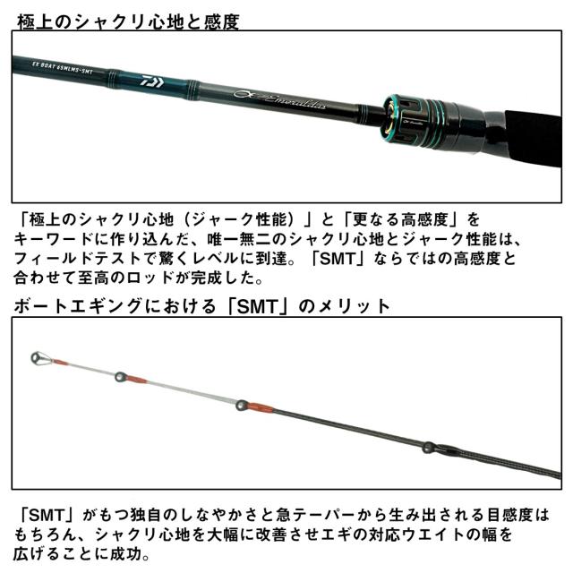 ダイワ 23 エメラルダスEXボート 70MLS-SMT/68LS-SMT W (Daiwa エギングロッド ２ピース)【送料無料】_2