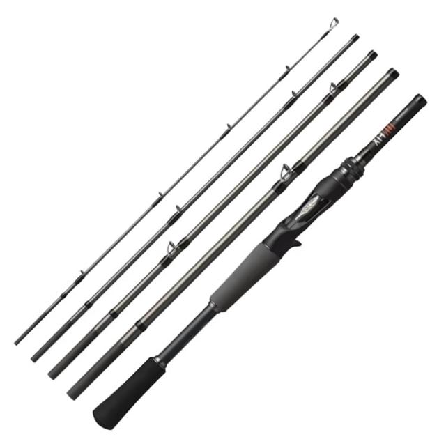シマノ 24 アンフィックス B66ML-5 (Shimano ブラックバス ロッド 竿 釣り 5ピース)【送料無料】