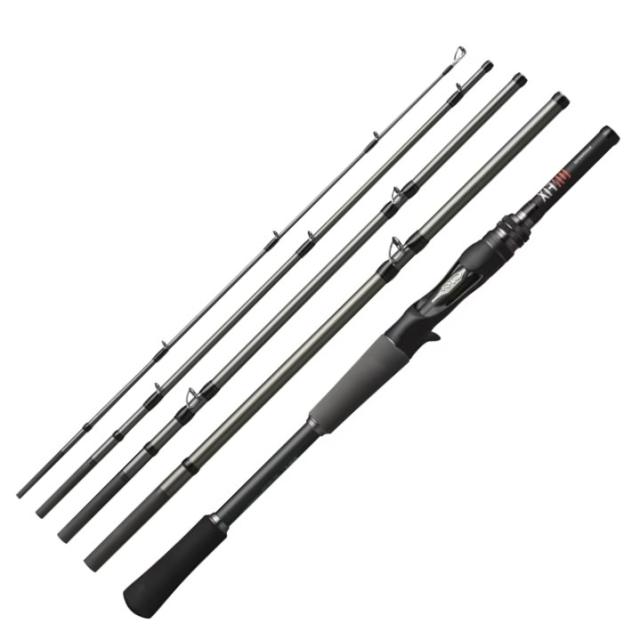 シマノ 24 アンフィックス B66H-5 (Shimano ブラックバス ロッド 竿 釣り 5ピース)【送料無料】