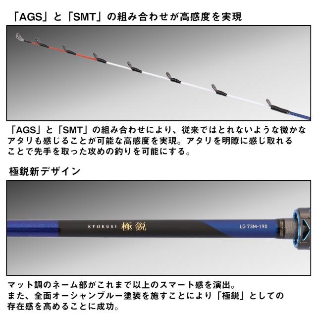ダイワ 極鋭LG 91H-170 (Daiwa 竿 ロッド 船 海 釣り ライトゲーム