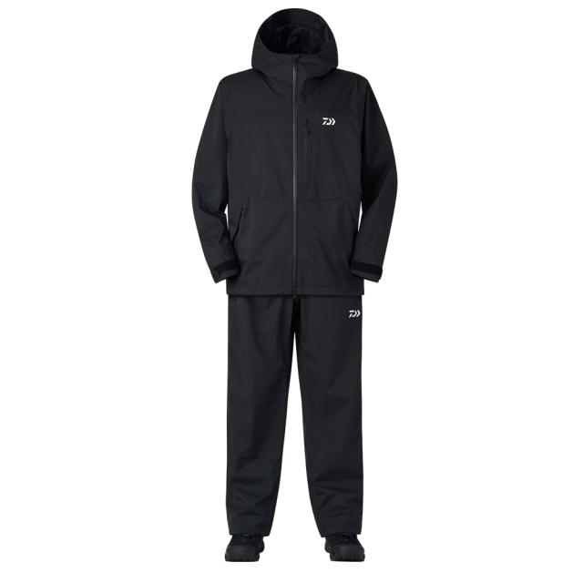 ダイワ レインマックス レインスーツ ブラック 2XL DR-3625 (レインウェア レインスーツ 上下セット)【送料無料】