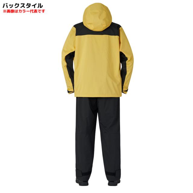 ダイワ レインマックス レインスーツ ブラック DR-3625 (レインウェア レインスーツ 上下セット)