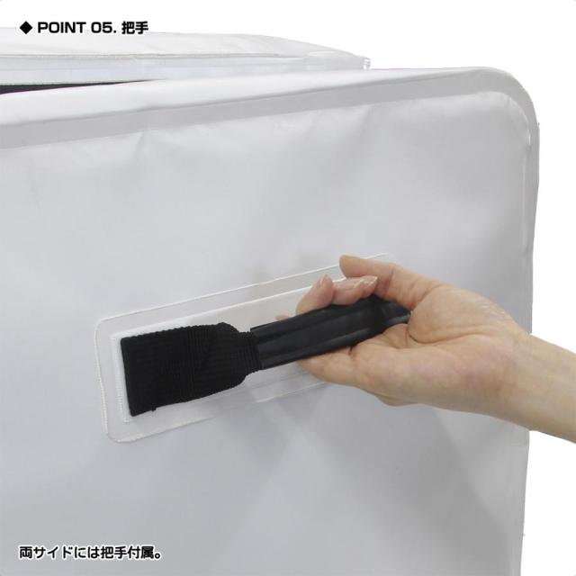 プロックス PROX 保冷ワイドスクエア鮪バッグ 175 ホワイト PX279175W (フィッシングバッグ)【送料無料】_5