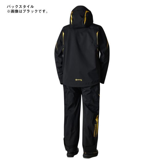 ダイワ GTPトーナメントコンビアップレインスーツ ブラック DR-1025T (レインウェア レインスーツ 上下セット)【送料無料】_1