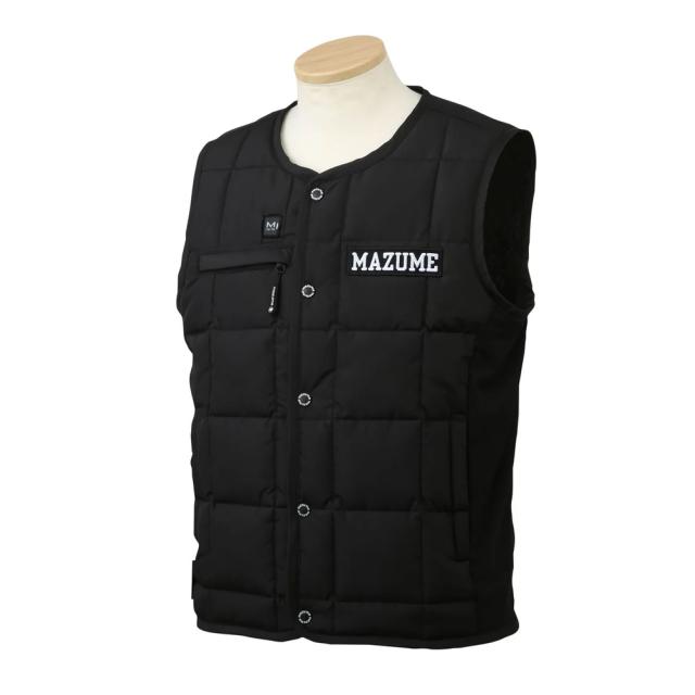 mazume ヒーターインナーパンツL 釣りフェス　フィッシングショー東北 フィッシング mazume MZFW-879 ヒーターベスト ブラック 3L