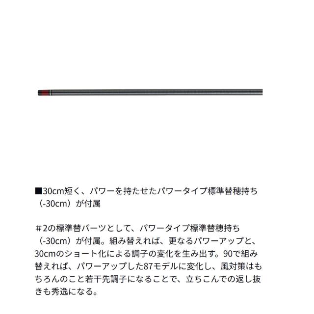 ダイワ 銀影競技メガトルク 急瀬抜85 E (Daiwa 竿 ロッド 鮎 釣り)(大型商品A)_2