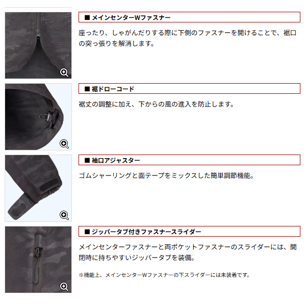エバーグリーン EGシェルパーカー ブラック (フィッシングジャケット フィッシングウェア)【送料無料】_2