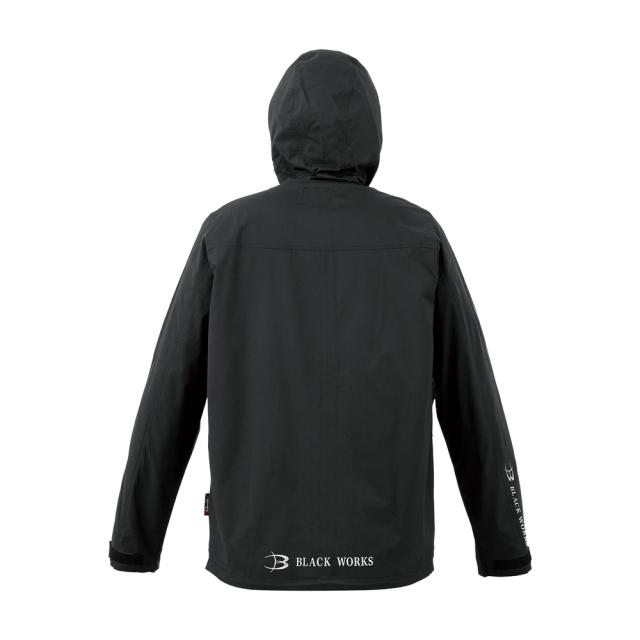 がまかつ ストレッチジャケット ブラック ブラックワークスロゴ GM3819 (フィッシングジャケット フィッシングウェア)_1