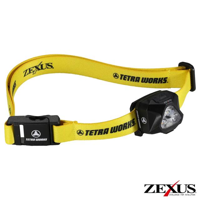 デュオ テトラワークス×ZEXUS LEDヘッドライト ZX-R40TW (ヘッドライト ヘッドランプ 防災ライト)