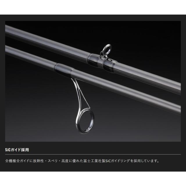 ジャッカル 23 リボルテージ RV2-C70H+R (ブラックバス ロッド 竿 釣り 2ピース)(大型商品A)_2