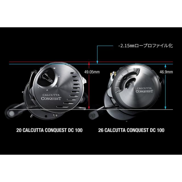 シマノ 26 カルカッタコンクエストDC 201PG LEFT (Shimano ベイト
