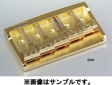 GOTOH/510 Series Bass BRIDGE S510B-5 Gold【ゴトー】