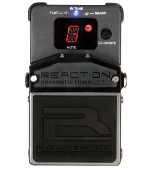 決算セール】ROCKTRON/Reaction Chromatic Tuner ペダル・チューナー RT3641【ロックトロン】