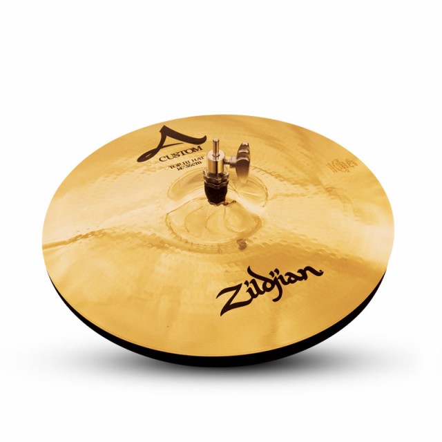 Zildjian/A Custom ハイハット 14【ペア】【トップ(A20511)+ボトム(A20512)】〈ジルジャン シンバル Aカスタム〉