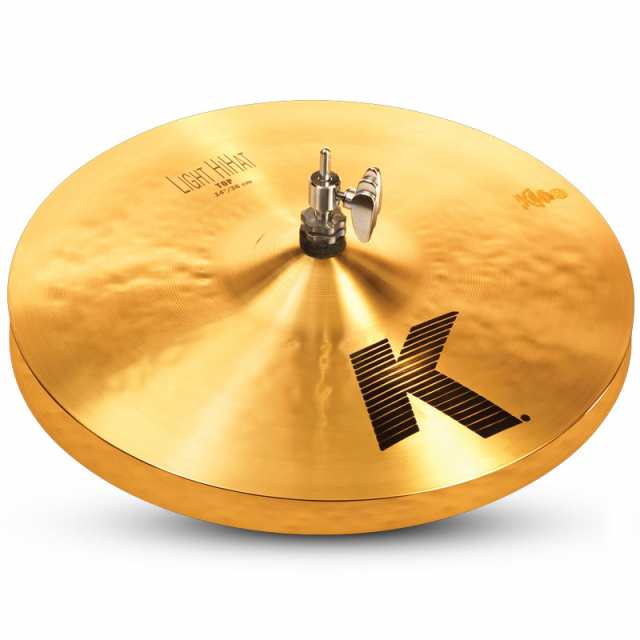 Zildjian/K Zildjian ライト ハイハット 14【ペア】(トップK0813+ボトムK0814)〈ジルジャン シンバル〉