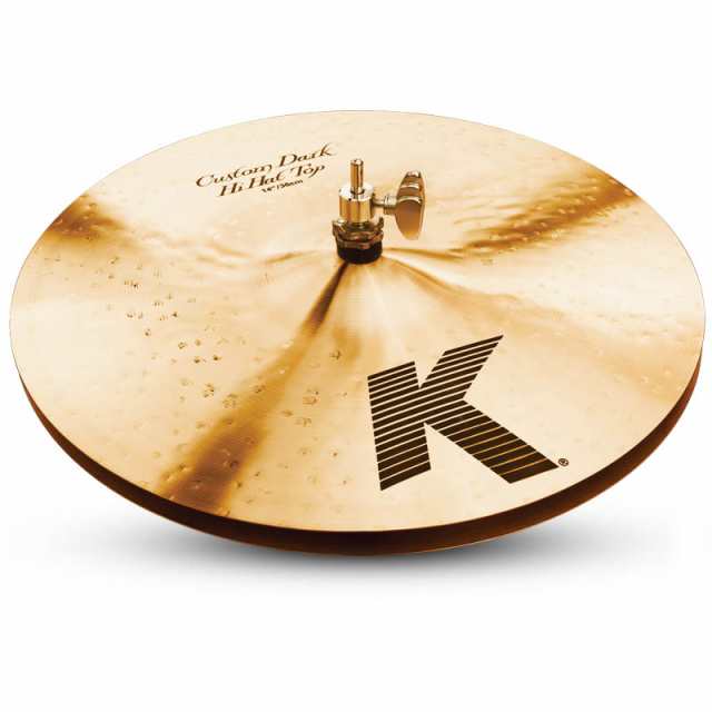 取り寄せた本物の商品 Zildjian/K Custom ダーク ハイハット 14【ペア