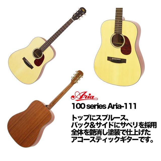 ARIA/アコースティックギター ドレッドノートタイプ Aria-111 MTN