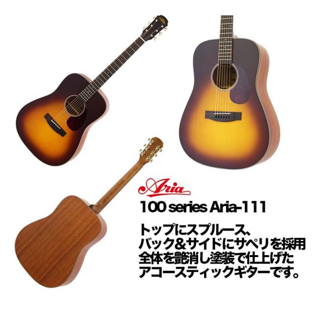ARIA/アコースティックギター ドレッドノートタイプ Aria-111 MTTS