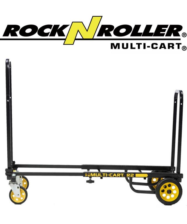 ROCK N ROLLER Cart/R2RT -Micro- 〈ロックンローラーマルチカート〉楽器や機材の運搬に。キャリーカート ワゴン 台車