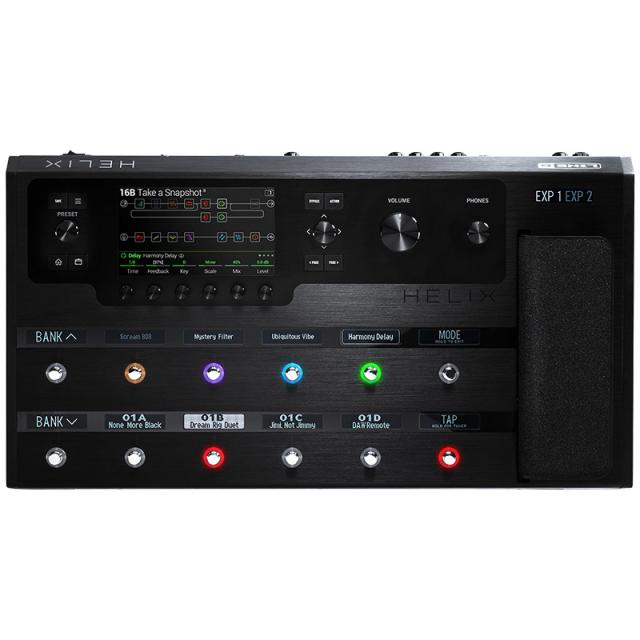 LINE6 Helix プロスペック ギタープロセッサー アンプシュミレーター（ヒリックス）〈ラインシックス〉