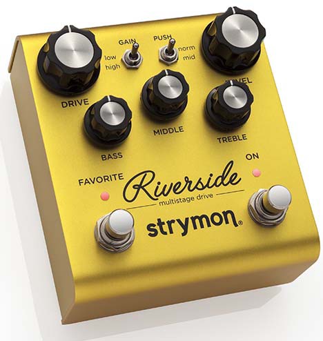 店舗 strymon/Riverside Multistage Drive リバーサイド〈ストライモン