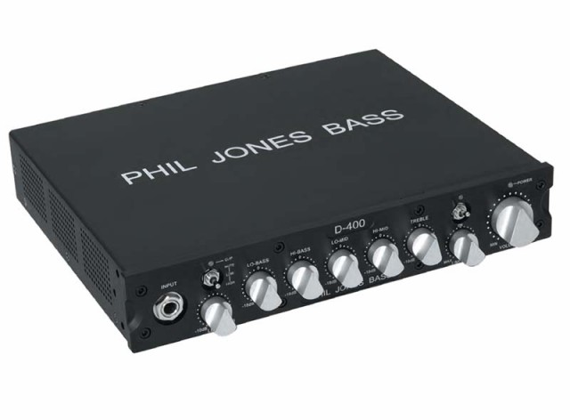 Phil Jones Bass D-400 コンパクトベースヘッドの決定版〈フィルジョーンズ〉