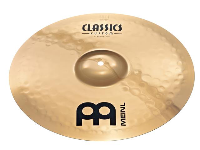 MEINL クラッシュ CC16MC-B（16 Classics Custom Brilliant Medium Crash）〈マイネル シンバル〉