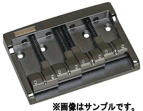 GOTOH 510 Series Bass BRIDGE S510B-4 Black Chrome〈ゴトー〉