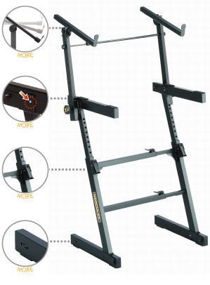 HERCULES STANDS ハーキュレススタンド KS410B スタンド KS410B - Hercules Stands USA