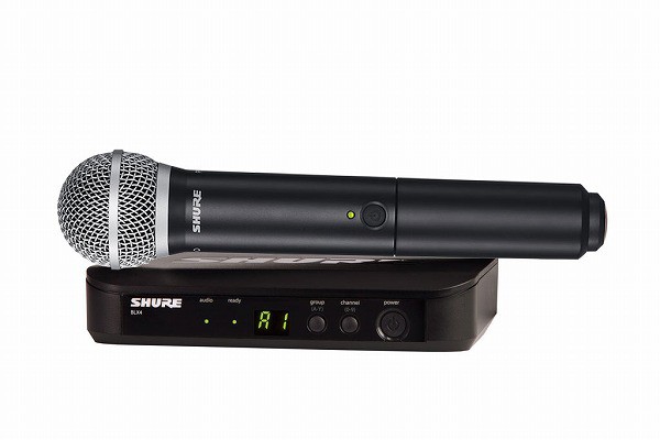 小物 SHURE BLX24J/PG58-JB ボーカルワイヤレスシステム 〈シュアー