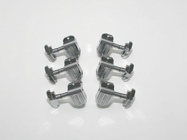GROVER グローバー ギター・ペグ 150C 3:3用6個セット クローム GROVER 150C ギターペグ(グローバー インペリアル 3:3 6個セット