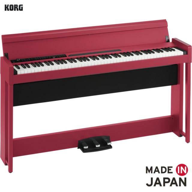 KORG/デジタルピアノ C1 AIR-RD レッド 【代引き不可】【離島発送不可
