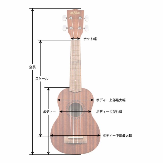 MAKALA by KALA MKP-WBAG21_05 Soprano Ukulele w/bag ソプラノウクレレ【マカラ・カラ】 の通販はau  PAY マーケット - 楽器de元気 | au PAY マーケット－通販サイト