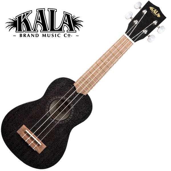 KALA KA15S-BLK-WBAG20_06 Satin Mahogany Soprano Ukulele w/bag