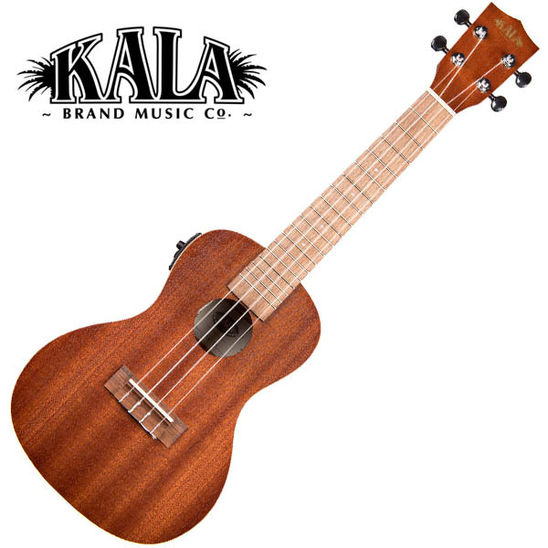 KALA KACE-WBAG20_06 Satin Mahogany Concert Ukulele w/bag コンサートウクレレピックアップ搭載モデル【カラ】