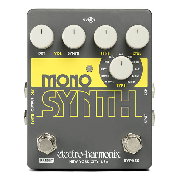 Electro Harmonix Mono Synth Guitar Synthesizer ギターシンセサイザー【エレクトロハーモニクス】