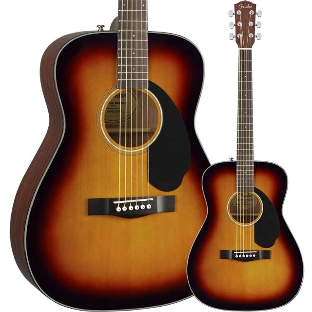 Fender CC-60S Concert, Walnut Fingerboard, 3-Color Sunburst【フェンダーアコースティックギター】 26,007円