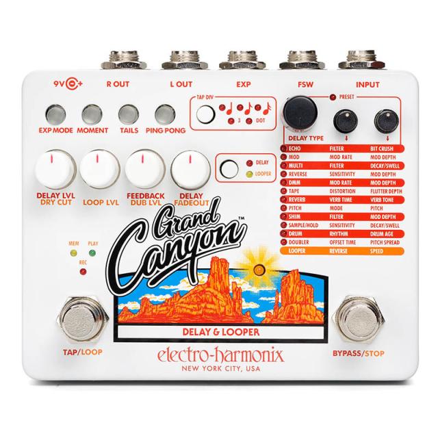 Electro Harmonix GRAND CANYON ディレイ/ルーパー【エレクトロハーモニクス】 33,498円