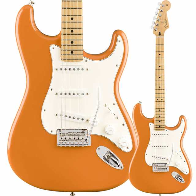 Fender Player Stratocaster Maple Fingerboard, Capri Orange