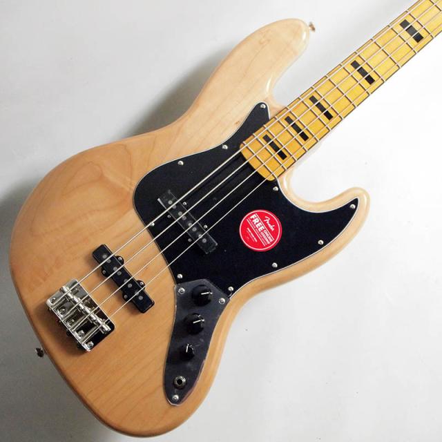 Squier by Fender Classic Vibe '70s Jazz Bass Natural〈スクワイア フェンダー・ジャズベース〉