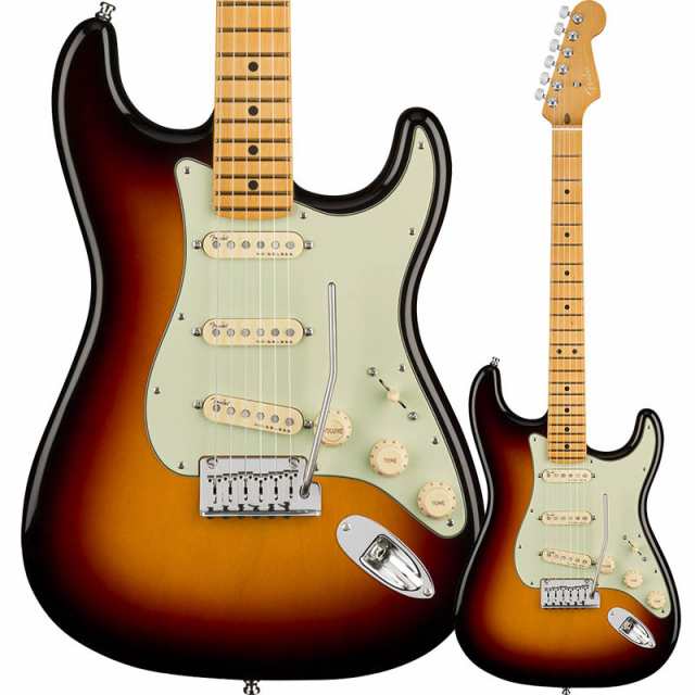 Fender American Ultra Stratocaster, Maple Fingerboard, Ultraburst