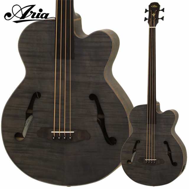 ARIA FEB-F2/FL STBR(Stained Brown) フレットレスエレアコベース