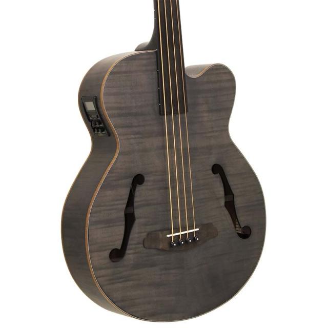 ARIA FEB-F2/FL STBK(Stained Black) フレットレスエレアコベース